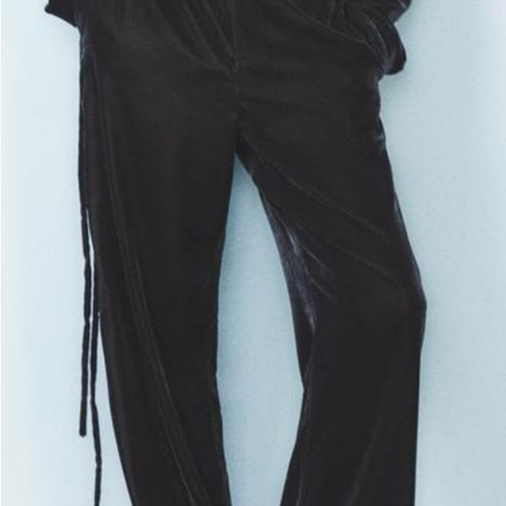 Chocolate Brown Pants with Adjustable Waist and flowy Fit